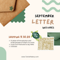 Sept 2026 Turtle Mail Club Letter
