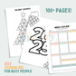 A5 & Letter Sized Journal Tracking Pages (DIGITAL FILES ONLY)